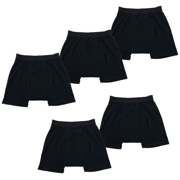 Nishiki VC4700-LL-01 Incontinence Shorts, Boxer Shorts, Set of 5, 50cc