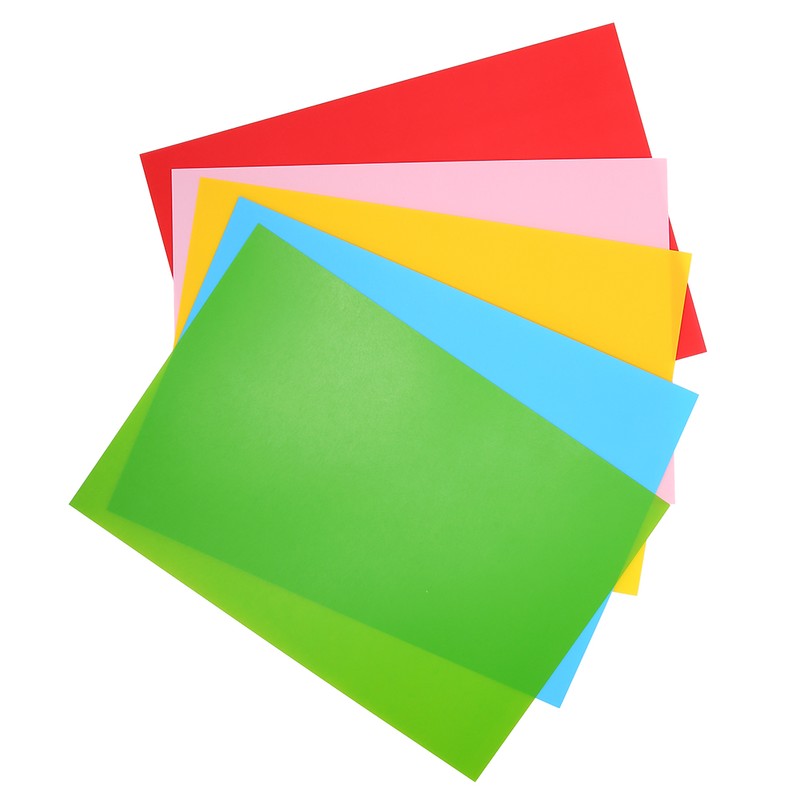 10Pcs Shrink Film Frosted Heat Shrinkable Colored Pencials HandPainted DIY