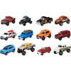 Matchbox Adventure Variety Pack of 12 Die-Cast 1:64 Scale Trucks, Off-Road Cars & SUVs, Rescue Vehicles & Jeeps, Toy for Kids 3 Years Old & Older