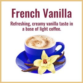 Hills Bros. Instant Cappuccino Mix, French Vanilla Cappuccino Mix, 16 oz