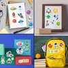 Space Stickers for Kids, 32 Sheets Solar System Stickers, Galaxy