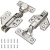 Kimdot 2 Pack 26mm Mini Cup Hinge for Billy Cabinet,