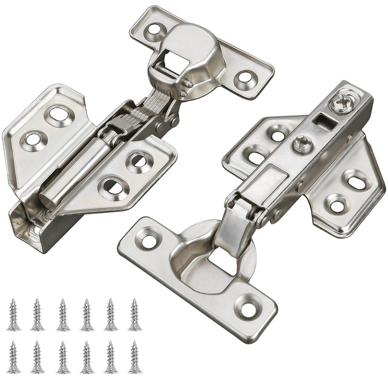 Kimdot 2 Pack 26mm Mini Cup Hinge for Billy Cabinet,