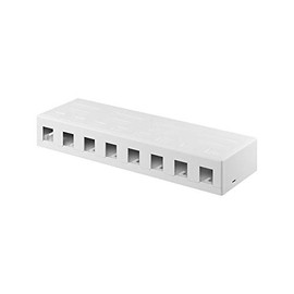 Goobay 79426 Keystone Empty Housing, 8 Port