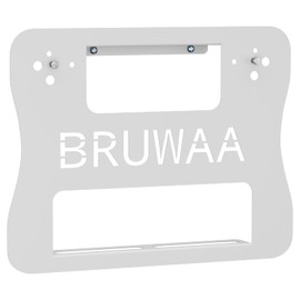 bruwaa Wall Mount with Cable Management for AVM FritzBox Router 7590 7590 AX 6660 Cable 7530 5530 8850 6850 6660 6890 7490