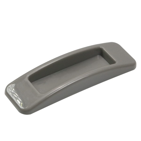 MroMax 1Pcs Gray Self-Stick Instant Cabinet Drawer Handle Helper Kitchen