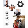 KGDUYC 4 Hex Nuts for Dumbbells, Non-Slip Quick Release Dumbbell