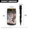 Poceacles Solar Lights Solar Cemetery Lights Solar Grave Lights Outdoor