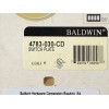 Baldwin 4783.030.CD Colonial Design Duplex with Triple Toggle Combo Switch