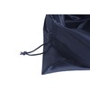SANSAM Drawstring Satin Silk Dust Bag,4pcs Black 12''x16'' Dust Cover