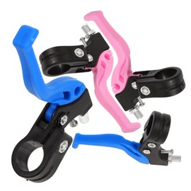 Sosoport 2 Pairs Bike Brake Lever Handlebar Brakes Lightweight Durable Levers Easy to Operate Suitable for Boys and Colors