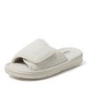 Dearfoams Women's Adjustable Indoor/Outdoor Machine Washable Memory Foam Slide Slipper,