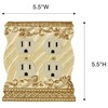 Genevia Double Outlet Pearl Double Outlet