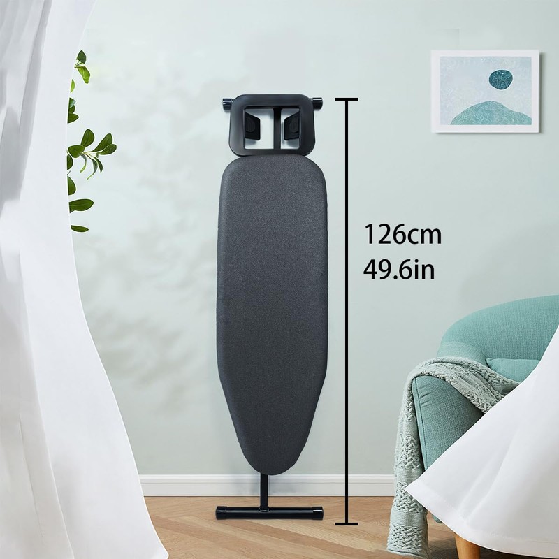 Duwee 12"x36" Ironing Board with Heat Resistant Cover and Thicken