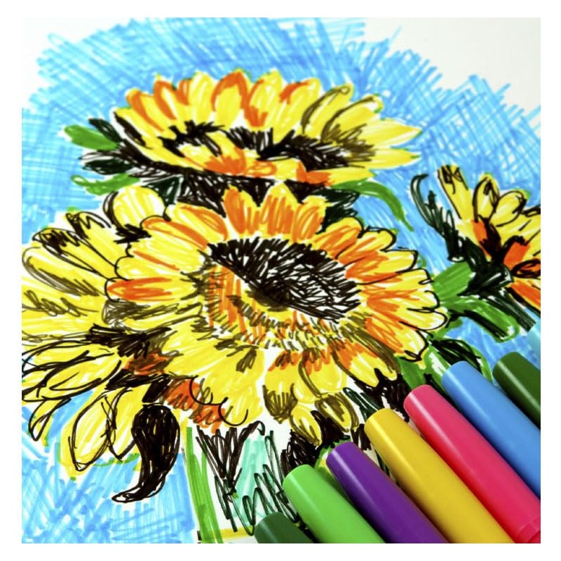 Pentel Arts Colour Pen Set, Fine Point, Professional Quality, Mixed