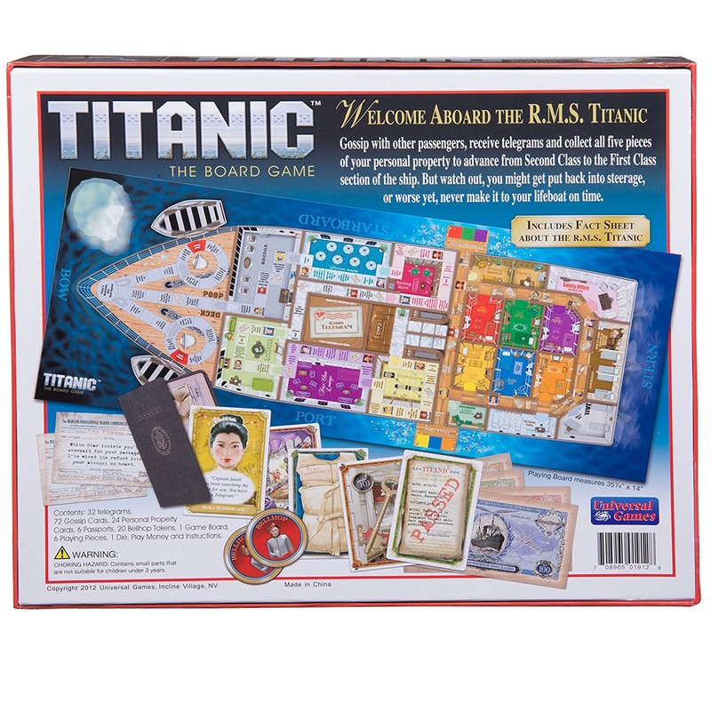 Titanic The Board Game - Centenial Collector's Edition