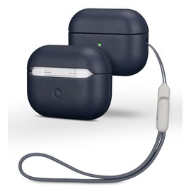 Compatible con AirPods Pro 2ª generación, funda de piel Lopie hecha a mano para AirPods Pro 2, funda protectora totalmente envuelta con piel de grano superior (no para AirPods Pro 1ª generación) -