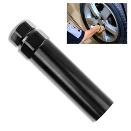 Small 6 Spline Lug Nut Socket,Wheel Lock Key Replacement for Aftermarket 6 Spline Lug Nut,Wheel Lock Removal Tool for 19 mm(3/4 Inch)&21 mm(13/16 Inch) Hex Socket Wrench (Small 6 Spline)