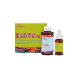 Good Molecules Blemish Scar & Discoloration Duo - Niacinamide Brightening Toner (120 ml/4 oz) and Discoloration Correcting Serum (30 ml/ 1 oz) - (Set of 2)