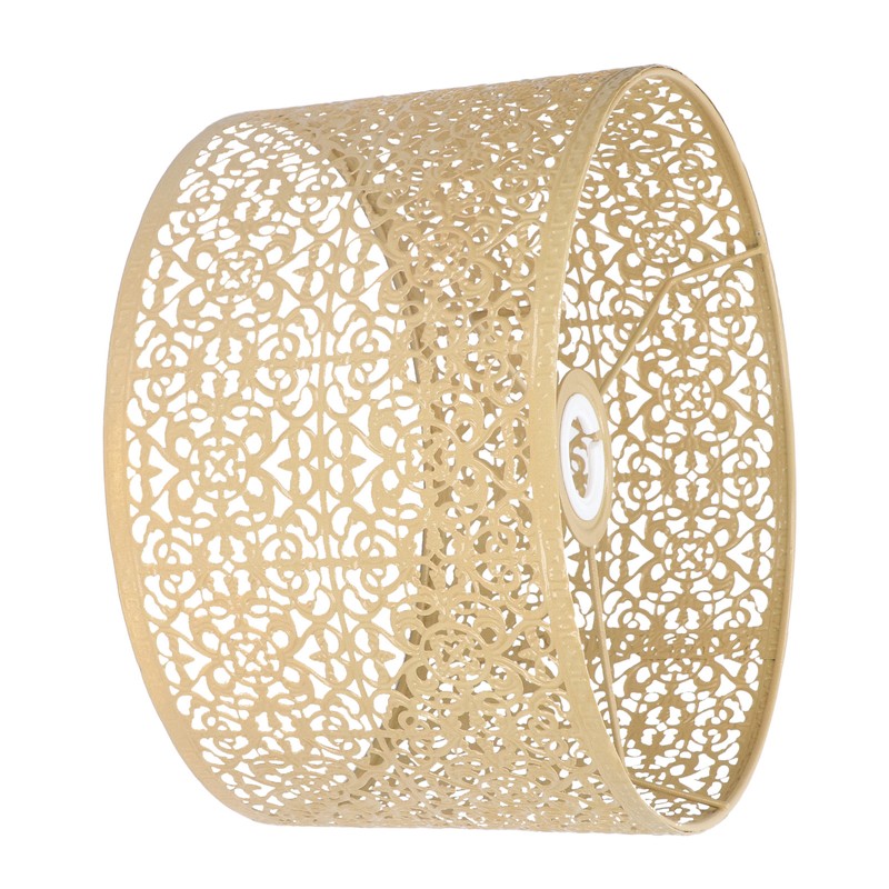 Lamp Shade Hollow Out Metal Lampshade E27 E14 Universal Use