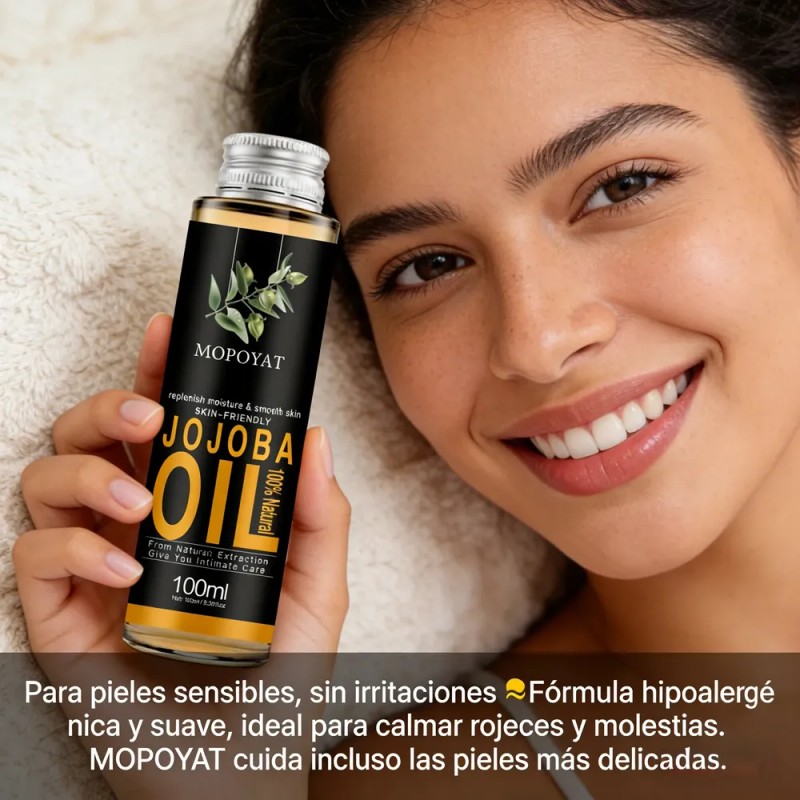 100%puro Aceite De Jojoba Para El Cuidado La Piel Y