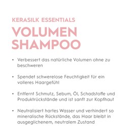 Kerasilk Essential Volume Shampoo for Fine, Lifeless Hair, 750 ml