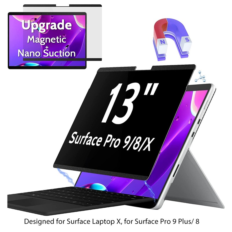 Laptop Screen Protector Magnetic 13 Inch Detachable Anti Blue Ray