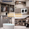 Yarssihha 2 Pack Closet Rod Bracket, 12 x 10.4 Inch