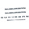 General Motors Gloss Black 2021-2025 Suburban Premier Durmax Door Rear