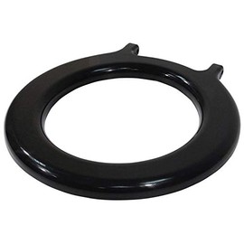 Aidapt Replacement Black Toilet Seat for The Aidapt Range of Stacking Toilet Chairs