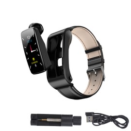 K12 Multifunction Digital Watch Waterproof Blood Pressure Monitor Sports Wristwatch Black