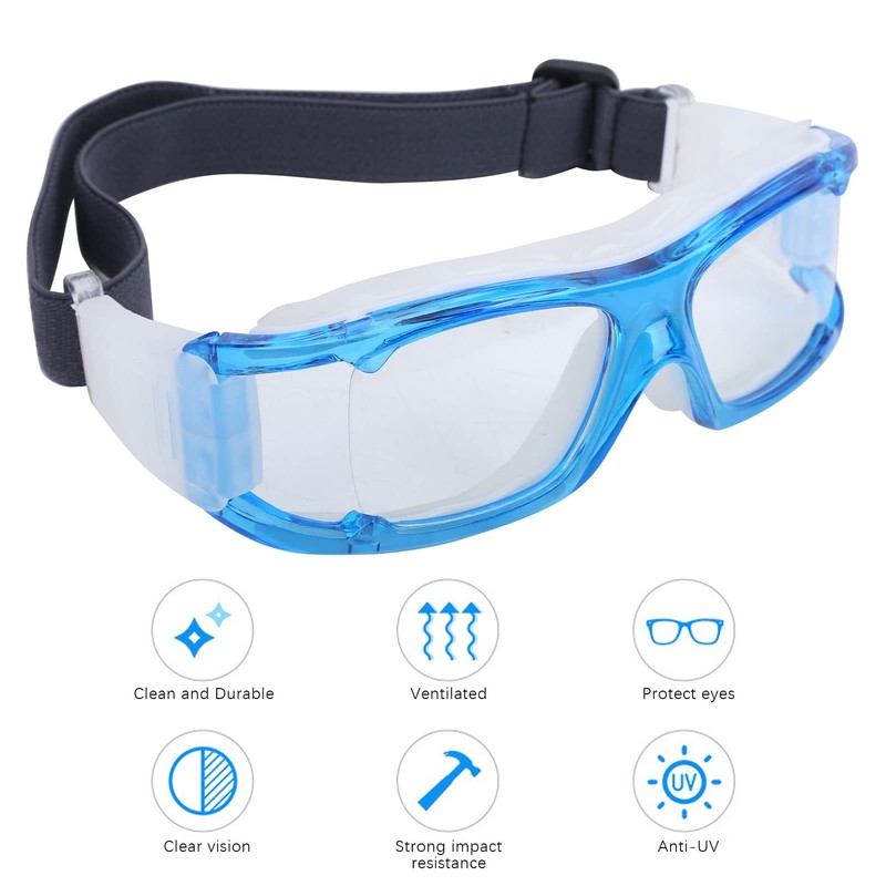Sport Goggles, Basketball Glasses Explosion Proof with PC Lens for