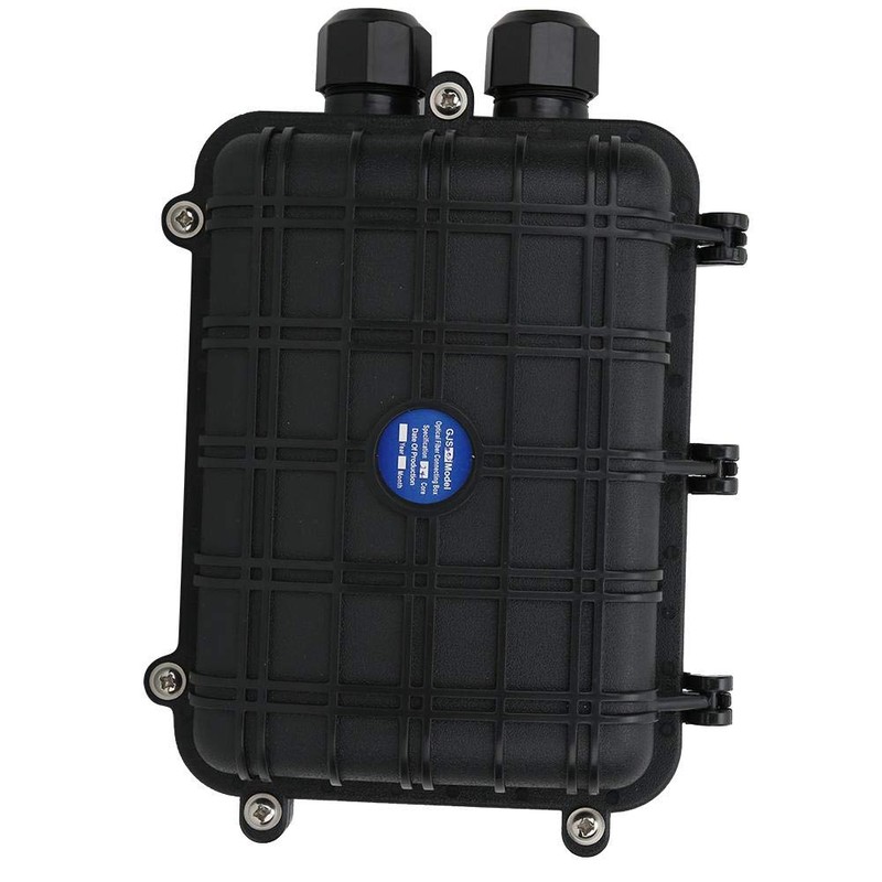 Fiber Termination Box, 1 in 1 Out Horizontal Fiber Optic