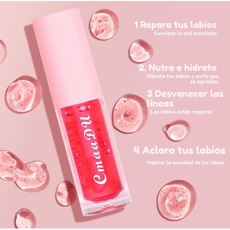 Labial Gloss Hidratante que Cambia de Color – Set 6
