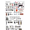 hhs Nova Replacement Parts for GetGo Classic Rollators - V42093