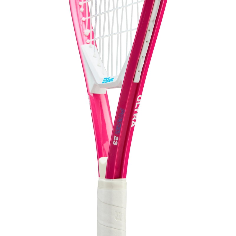 Wilson Ultra Power 23" Junior Recreational Tennis Racket - Pink/White/Blue