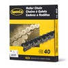 SpeeCo S06401 #40 Roller Chain x 10 Feet with Connecting