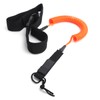 Surfboard Leash TPU Heliciform Comfortable HighElastic Surfing Safety Traction Rope(Orange