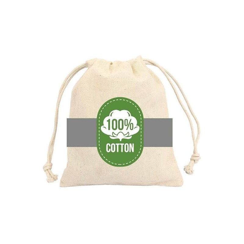 Mayatra's Organic Cotton Laundry Bag Set - Eco-Friendly, 100% Pure