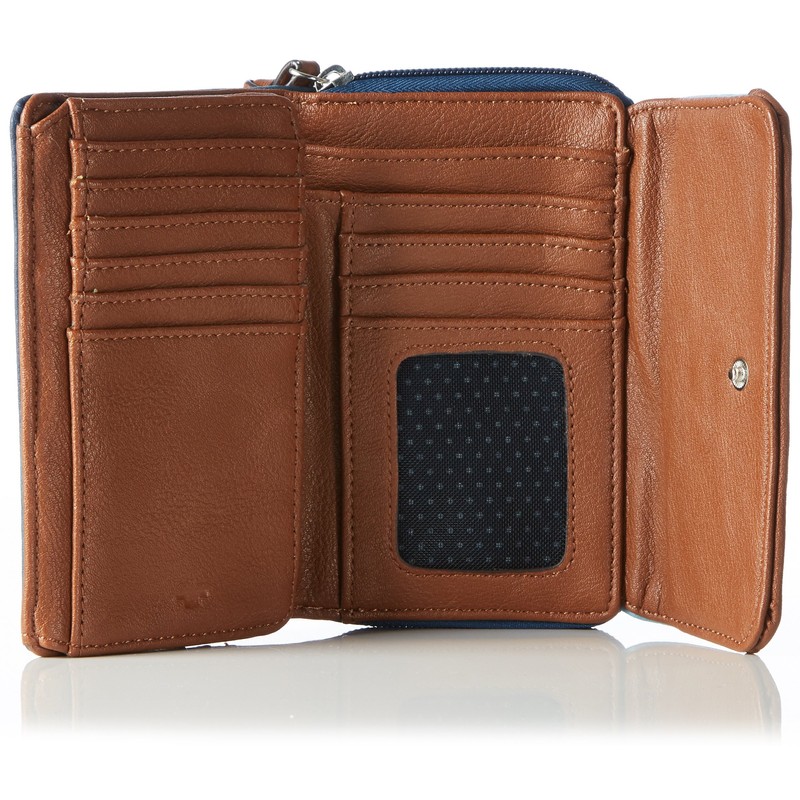 TOM TAILOR Juna Women's Shopper Shoulder Bag Zip Small, blue,