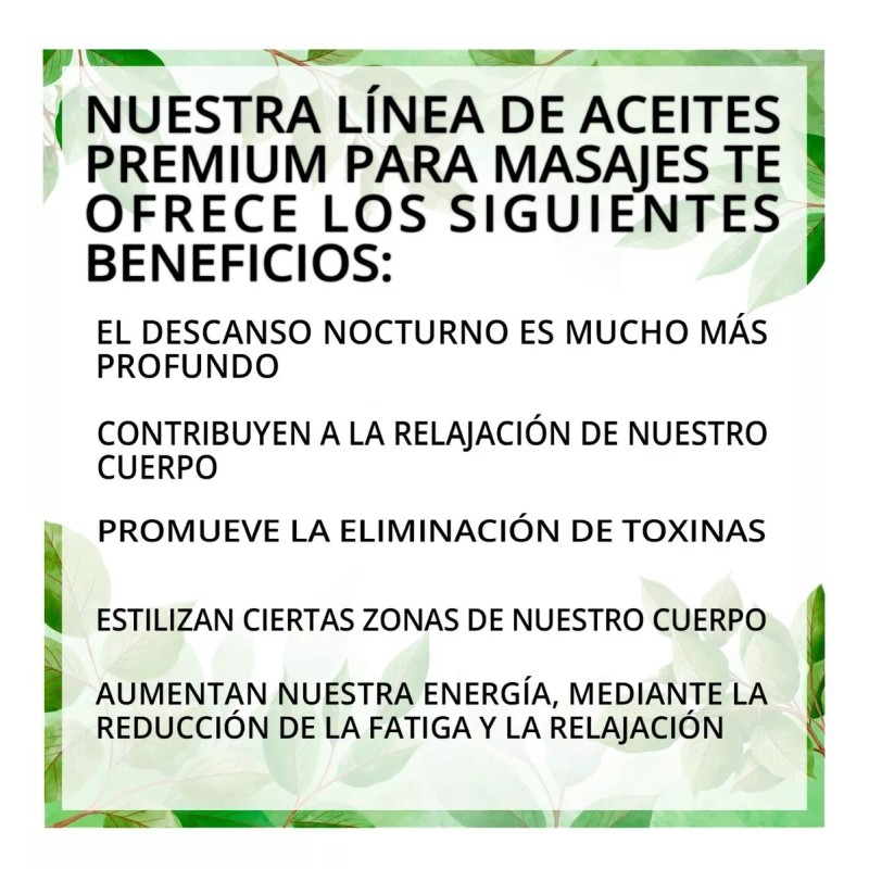Laferv 2 Pack Aceite Masaje Spa 4 Litros Cada Uno