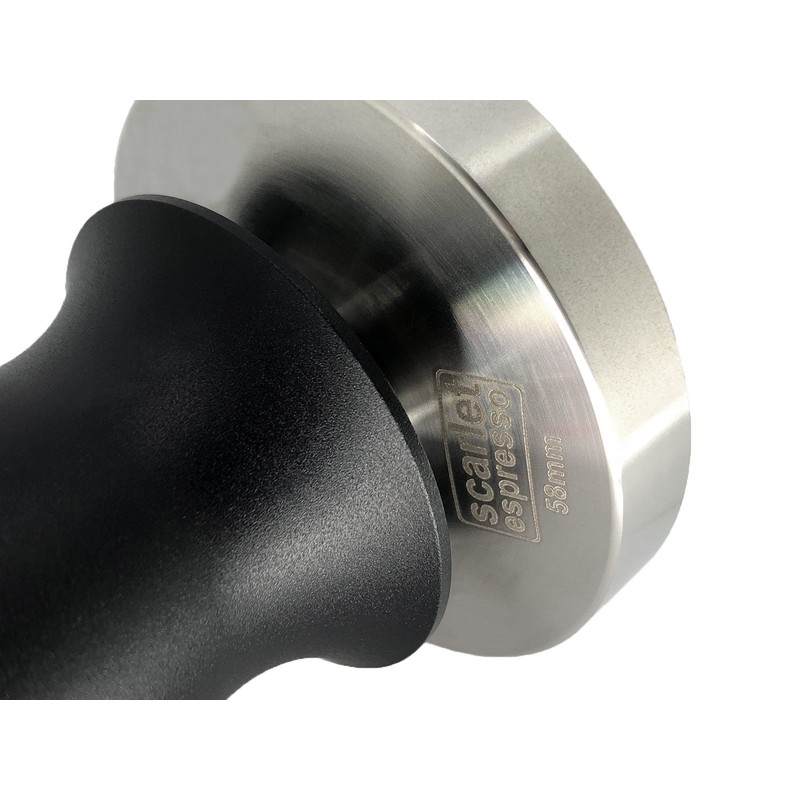 Scarlet Espresso Perfetto Tamper for Barista; Caliberated at 35 lbs