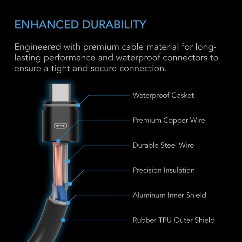 AC Infinity UIS Extension Cable Male to Male for Controller