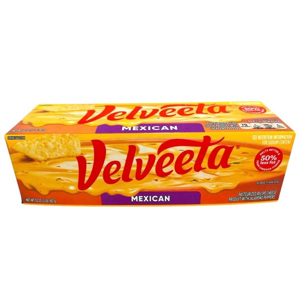 Velveeta Mexican, Mild, 32-Ounce Loaves (Pack of 2)