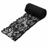 5 Yards Black Lace Trim Ribbon, 4 Inch Vintage Lace