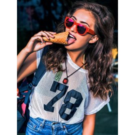 Richsteel Gemstone Red Ruby Dog Tag Mens Gothic Pendant Necklace Black Chain Cubic Zirconia Hip Hop Rapper Necklaces for Women