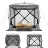 COBIZI 6x6 Pop up Gazebo Tent, Ez up Waterproof Screen