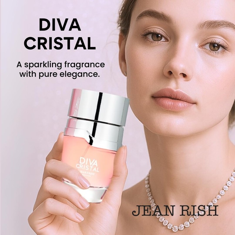 Jean Rish Diva Cristal, Eau De Parfum For Women (3.4