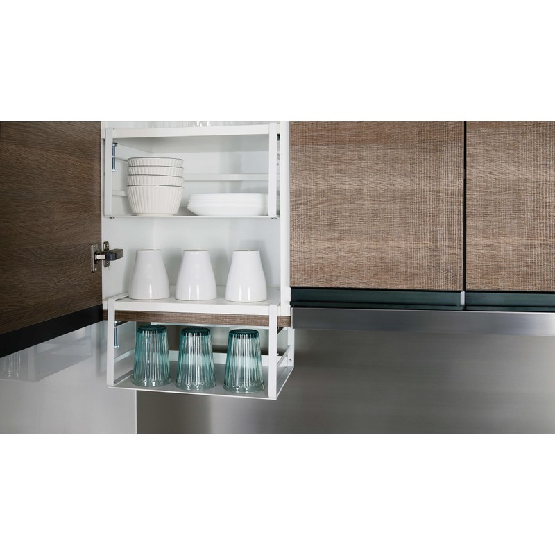 Nxconsu 2Pack Under Shelf Storage Basket Organizer Hanging Holder for