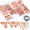 Mr. Pen- Picture Hanging Kit, 220pc, Rose Gold, Hangers, Nails,